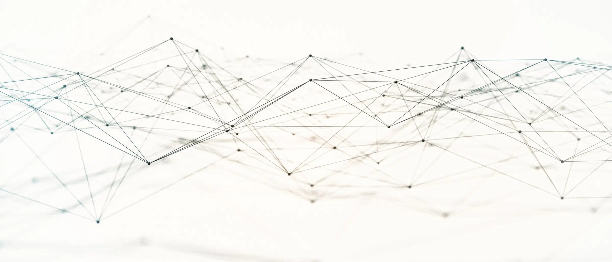Abstract black dots and line shape configuration